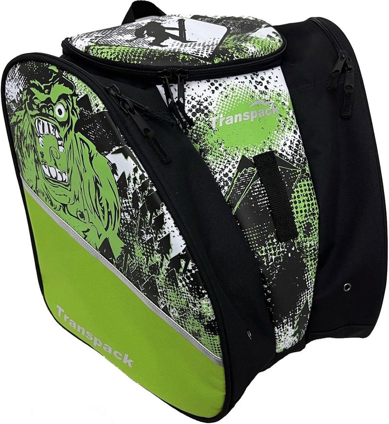 Transpack Edge Junior+ 38L Water-Resistant Padded Multi-Compartment Ski/Snowboard Boot Helmet Goggles & Gear Backpack Bag - Image 1